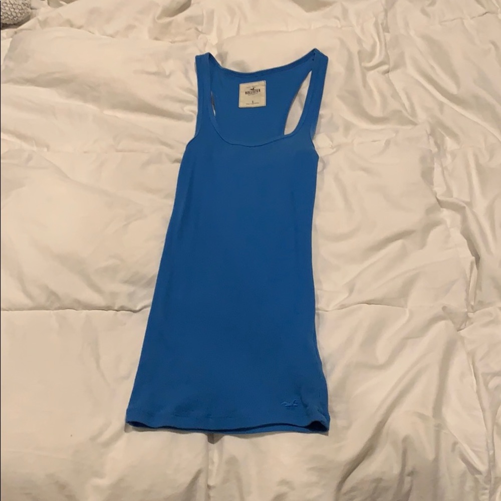 Blue tank top